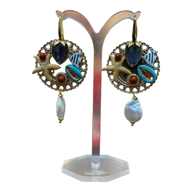 Orecchini Rodhe Island