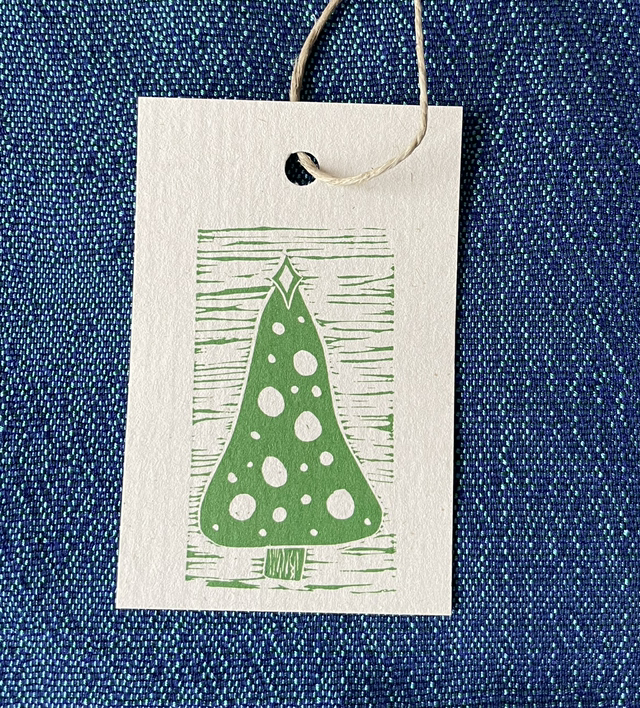 Christmas Tree Gift Tag (Set of 5)