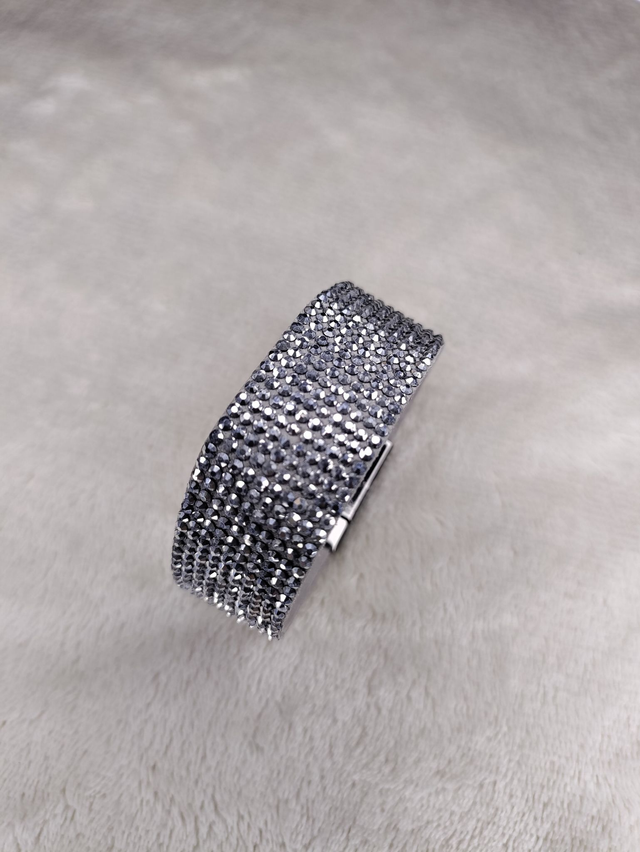Bracelet - Large tout strass