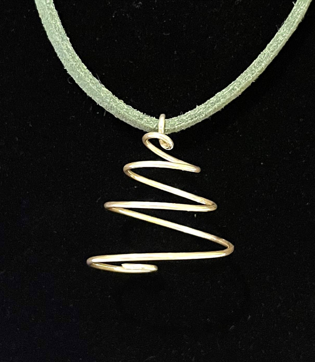 Spirals of Joy: Recycled Silver Pendant