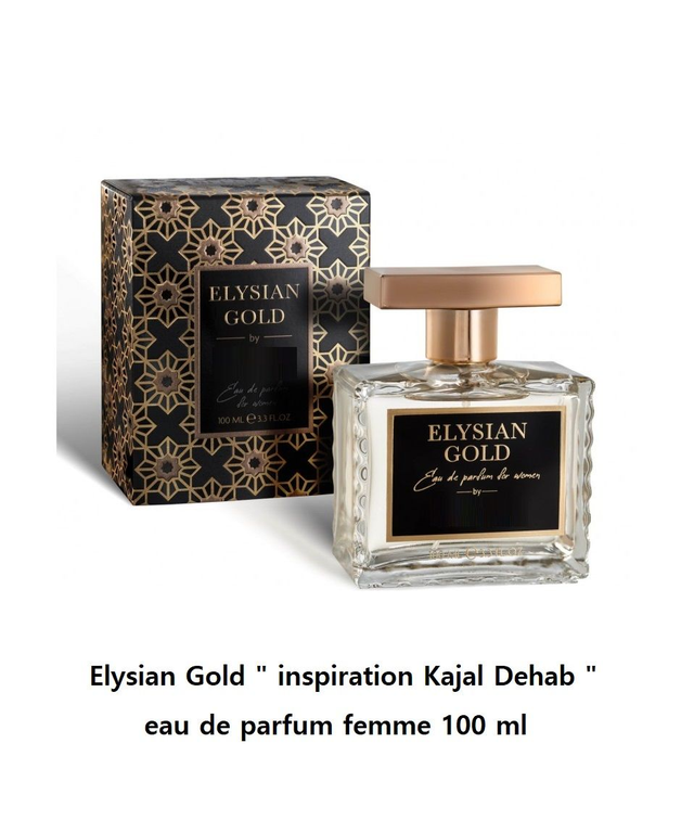 Elysian Gold " inspiration Kajal Dehab " eau de parfum femme 100 ml