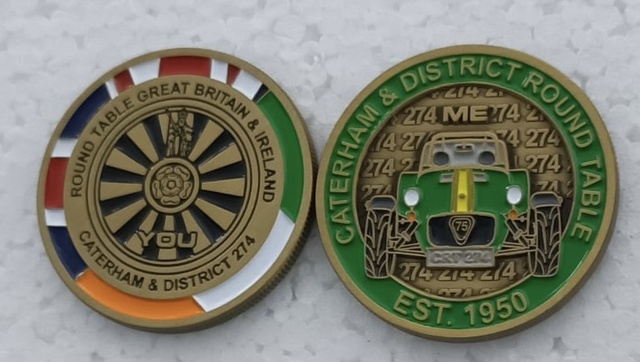 CRT274 Coin (inc. UK postage)