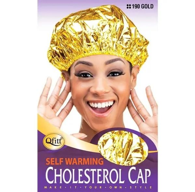 QFITT: CHOLESTROL CAP - GOLD (190)