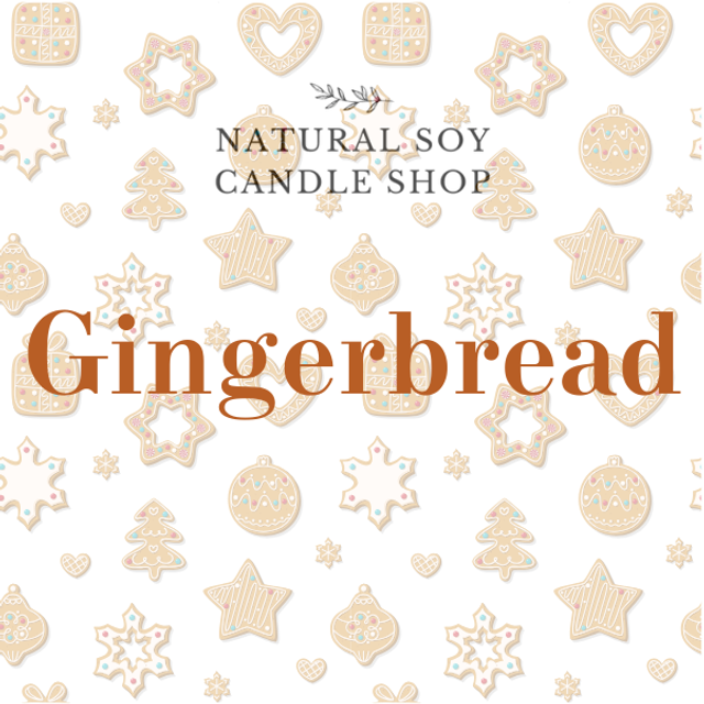 Gingerbread Soy Candle