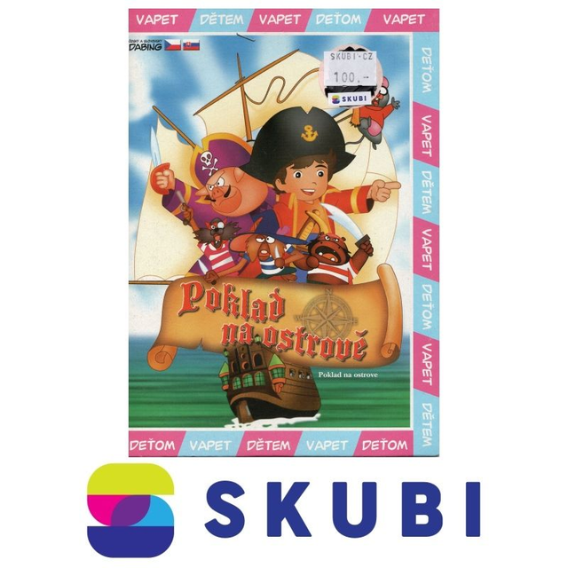 DVD Poklad na ostrově / Poklad na ostrove / どうぶつ宝島 - CZ, SK, JPN