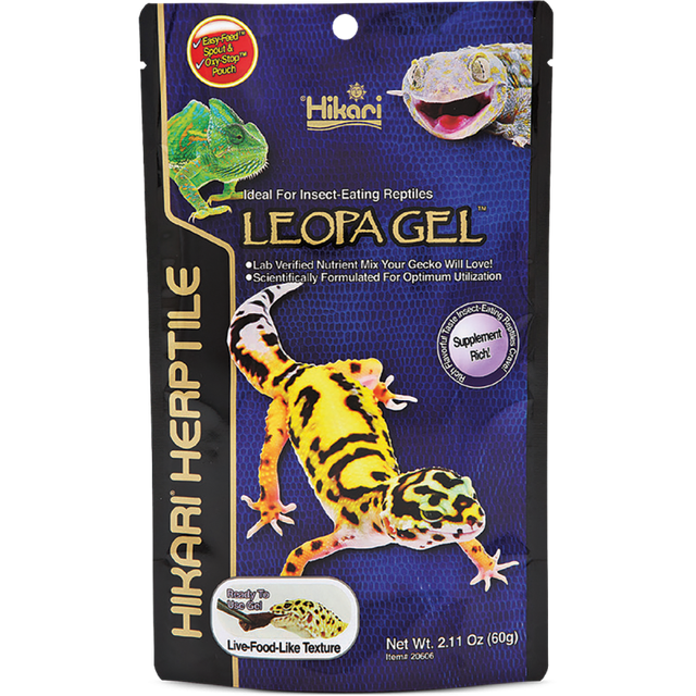  Hikari Leopa gel 60g - Nourriture pour reptile