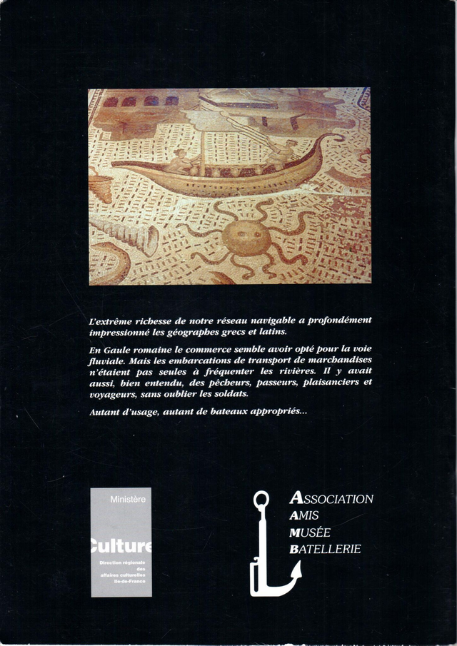 CM038 - Bateaux des fleuves de Gaule. (Les cahiers du musée de la batellerie)