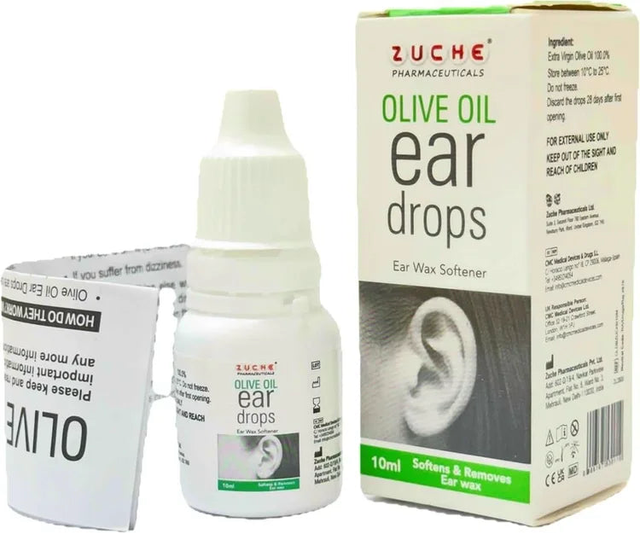  Olive Oil ear drops 10ml