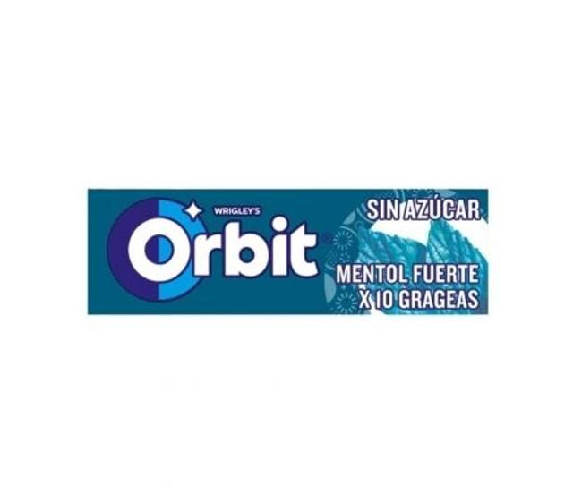 Orbit Chicle Menta Fuerte 14 Grs