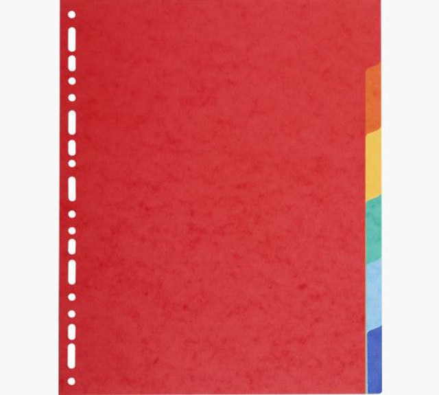 Intercalaires A4 (lot de 6) 3130630014065