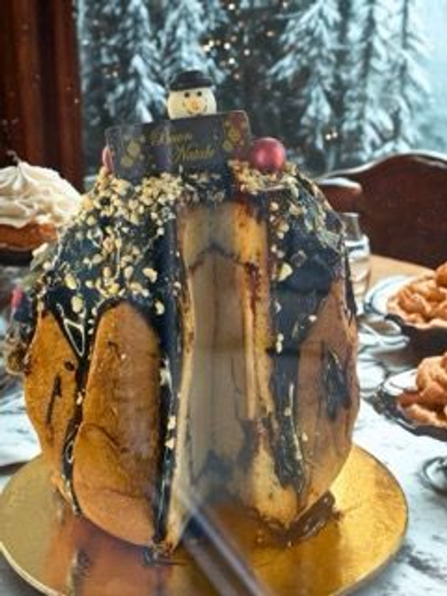 Pandoro glacé (parfum au choix sur commande )