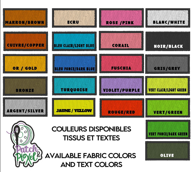 Patch nominatif thème Anneau unique