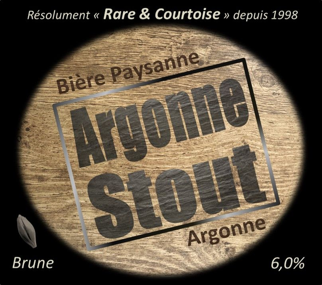 Bière  "Argonne Stout" 