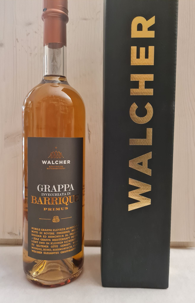 Grappa Primus Walcher cl 70