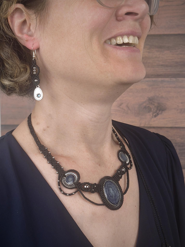 Collier up-cycling vendu