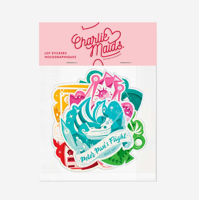 Collection Complète Stickers holographiques | Attractions Légendaires