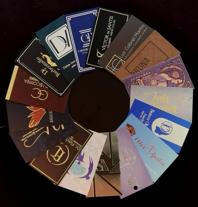  Cartões de visitas