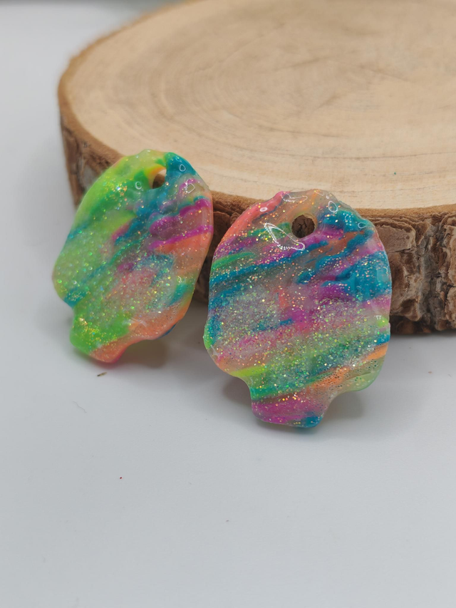 TĂȘte de Mort Transparent couleurs