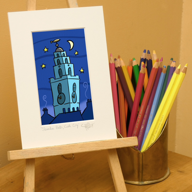 Blue Shandon Unframed