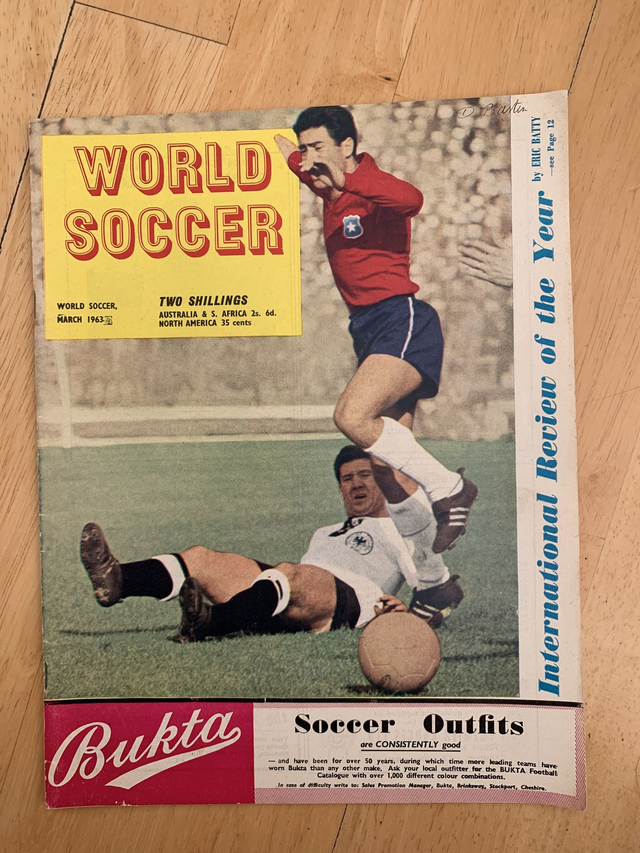 World Soccer March 1963