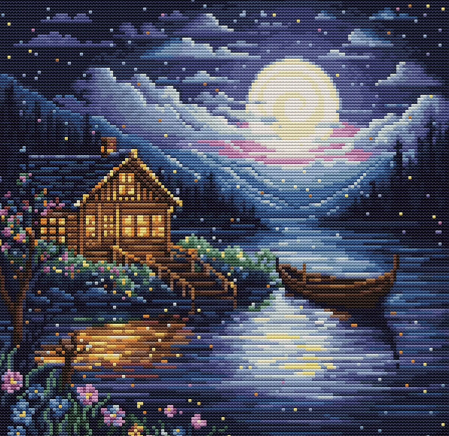 Cross Stitch Kit Luca-S - Spring Night