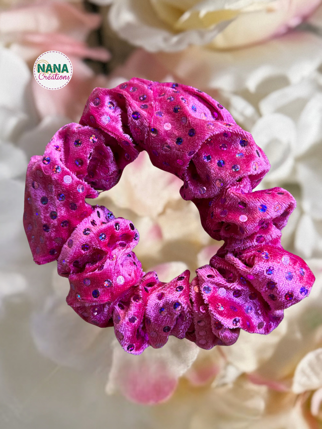 Chouchou - Rose – Fait main