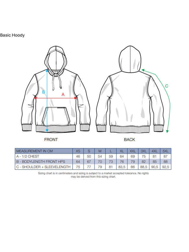 Scouting Boxtel Leiding Hoodie met naam (Unisex)