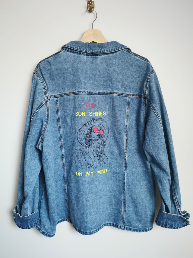 Veste en jean &quot;The Sun Shines&quot; | Taille XXL