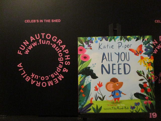 Katie Piper 'All You Need' Authentic Autographed Paperback Book (19)