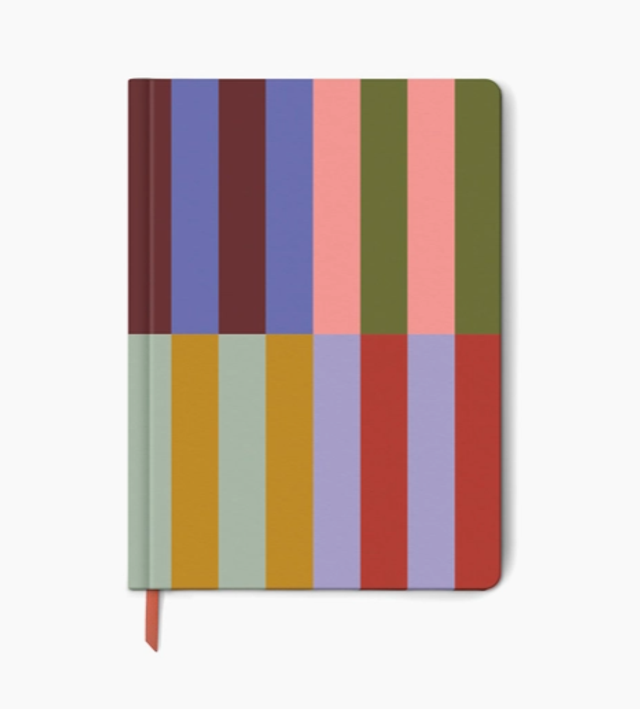 JUMBO soft touch journal - bold stripe