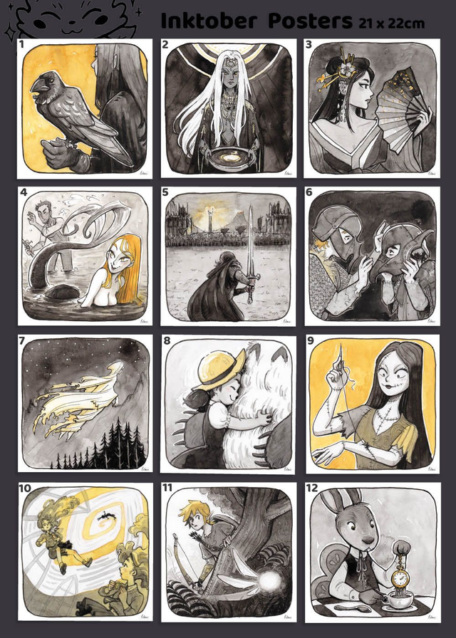 Print | Posters Inktober