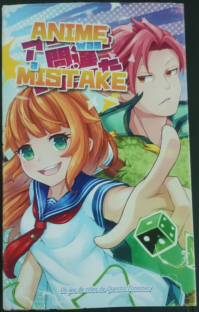 Anime was a mistake - Le jeu de rôle