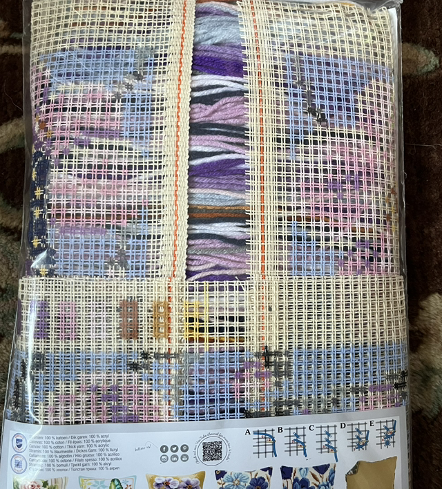 Cross Stitch Kit: Cushion: Butterfly by Vervaco