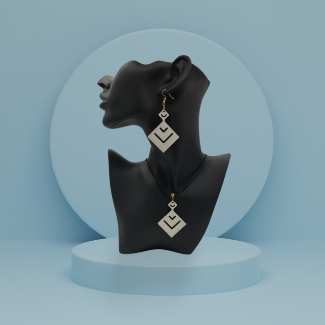 Parure LIFE WOOD Blanc