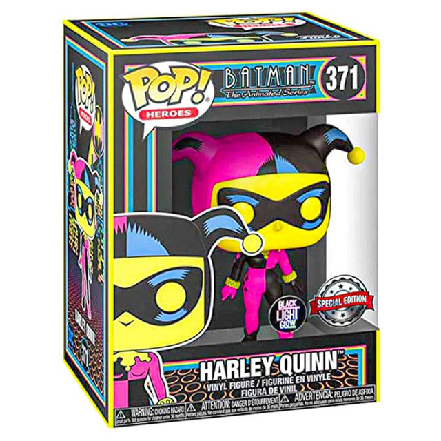 DC: Harley Quinn (Black Light) Pop! #371