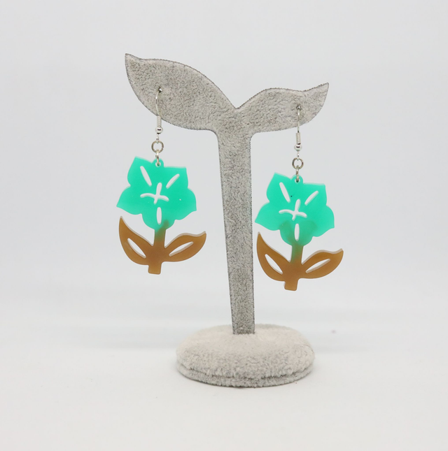 Boucles d'oreilles Amaryllis