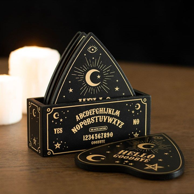 Ensemble de sous-verres Ouija