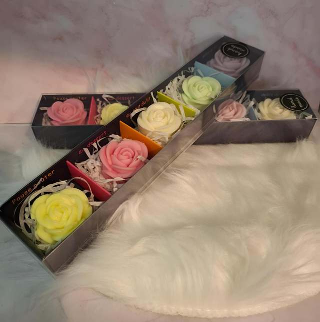 Box de 5 fondants parfumée