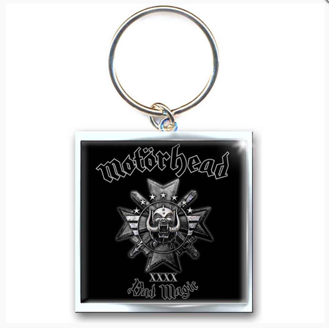 MOTORHEAD KEYCHAIN: BAD MAGIC (PHOTO PRINT)