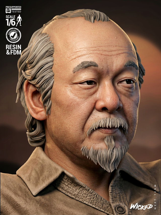 Statue KARATE KID MIYAGI série movie