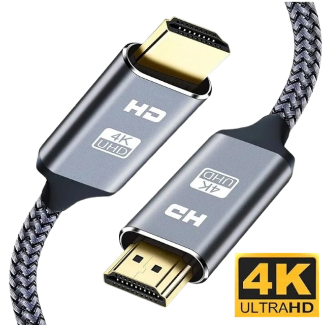 4K HDMI 3 Meter Braided HDR Cable