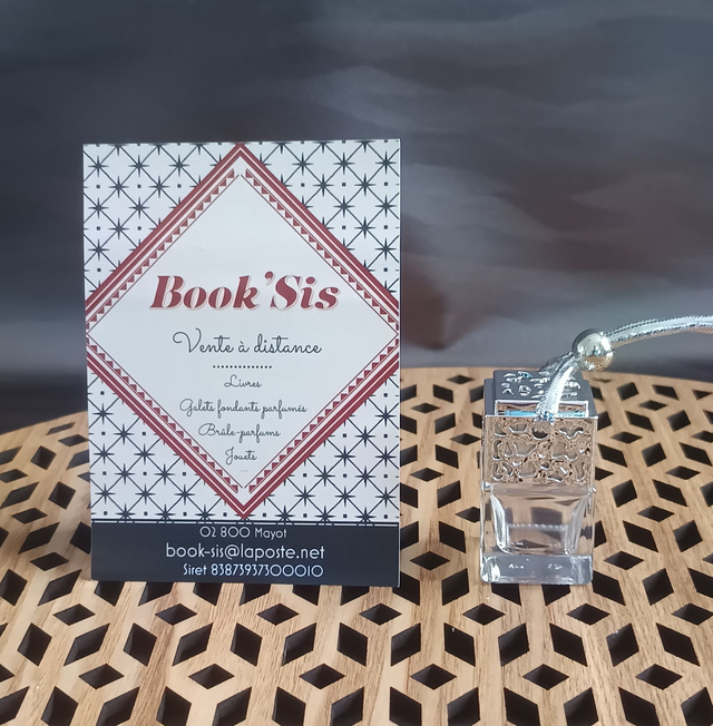 Diffuseur pour voiture " Bouchon argenté "