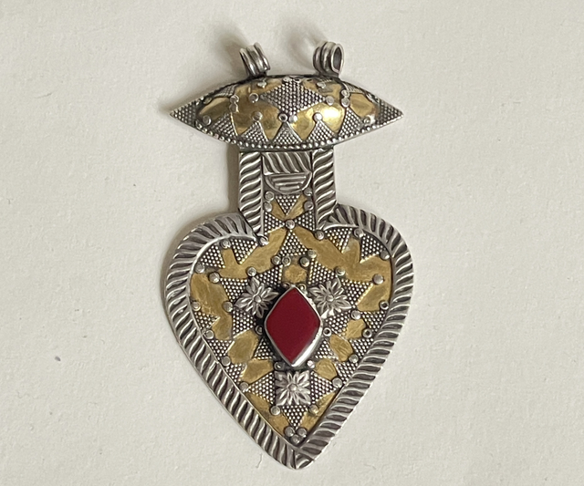 Antiker Berber Schmuck Tekke Carneol