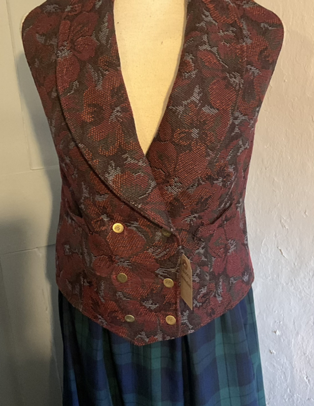 Victorian style vest