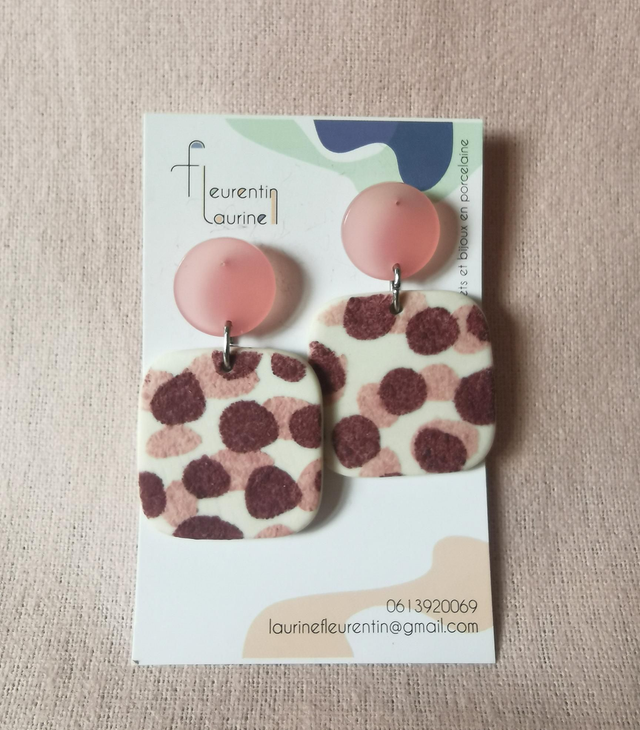 Paire de Boucles d'oreilles 