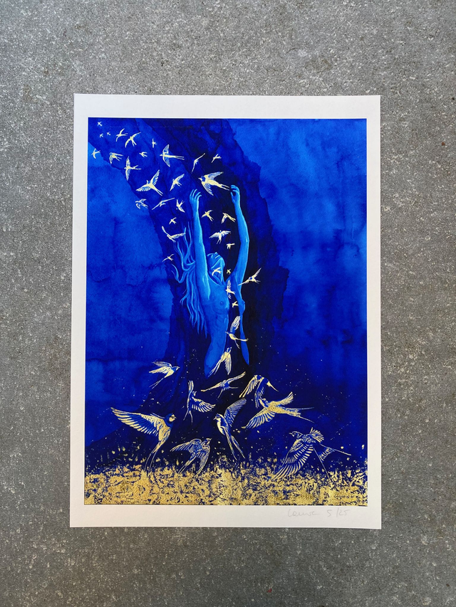 Fine art print "Dissolving into the Everything"