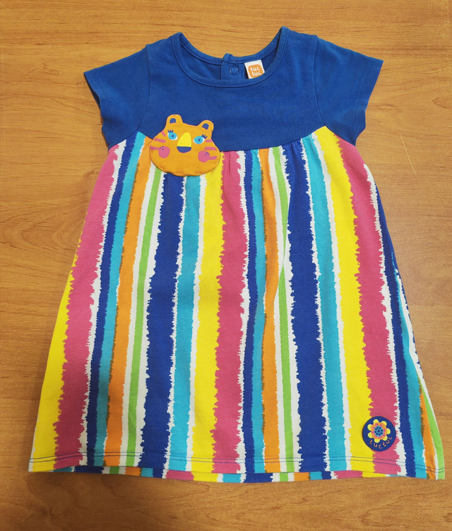 Robe colorée 18 mois