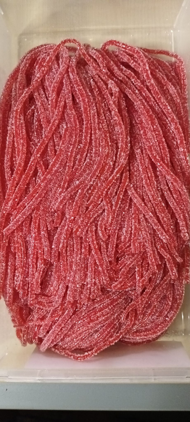 SPAGUETTIS  FRAISE SUCREE (VENDU PAR 10 )