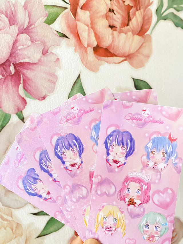 Pastry stickers 