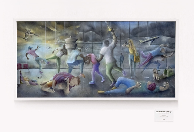 La Bataille d'Orly - Digigraphie - Signée et numérotée 1/94